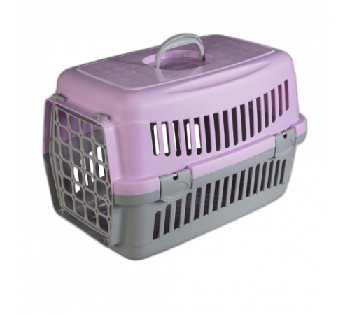 AnimAll CNR-102 переноска для кошек и собак, серо-фиолетовая