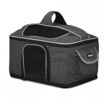 AnimAll сумка-переноска для кошек и собак, серая, 40×28×28 см