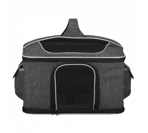 AnimAll сумка-переноска для кошек и собак, серая, 40×28×28 см