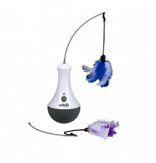 AnimAll CrazZzy игрушка-неваляшка автоматическая для кошек, серая