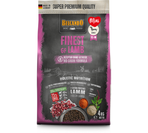 Belcando Finest GF Lamb 4 кг