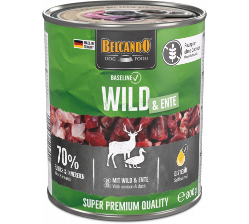 Belcando Baseline Venison & Duck 800 г