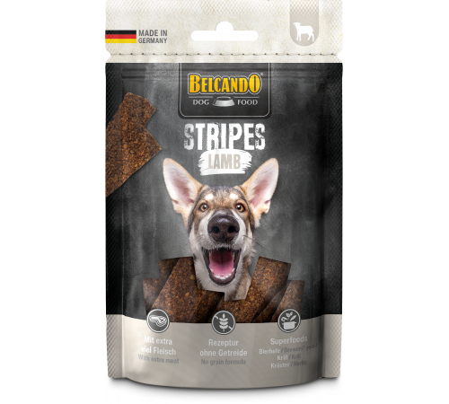 Belcando Stripes Lamb 70 g – лакомства для собак с ягнёнком