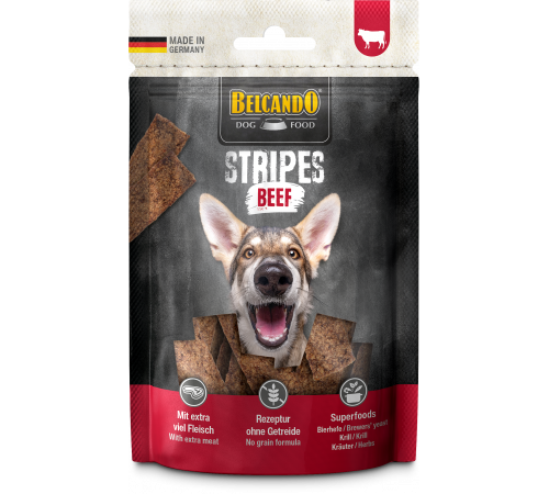 Belcando Stripes Beef 70 g – лакомства для собак с говядиной