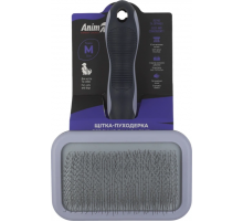 Щетка-пуходерка AnimAll для вычесывания шерсти, 25×0,4 мм (M)