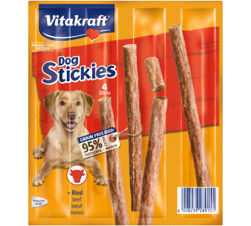 Dog Stickies + Rind, 4 шт / 44 г