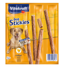 Dog Stickies + Geflügel, 4 шт / 44 г
