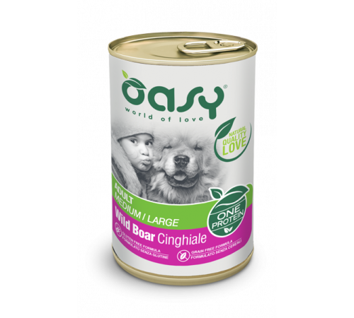 OASY ONE PROTEIN • Adult Medium/Large с кабаном 400 г