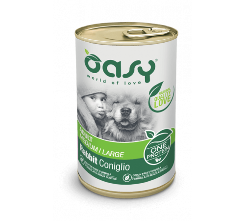 OASY ONE PROTEIN • Adult Medium/Large с Кроликом 400 г