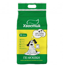 Пеленки Хвостик для собак и щенков, 56×56 см, 100 шт