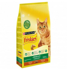Сухой корм для домашних кошек Purina Friskies Indoor с курицей, овощами и травой 10 кг