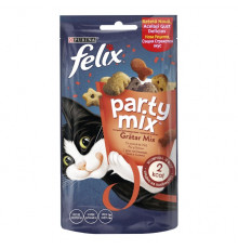 Лакомство для кошек Felix Party Mix Mixed Grill 60 г