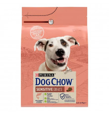 Сухой корм для собак Purina Dog Chow Sensitive с лососем 2,5 кг