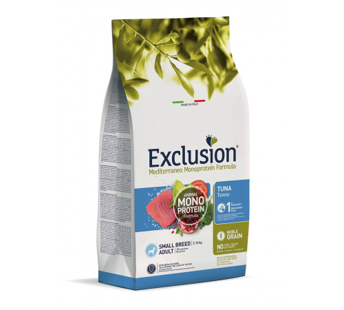 Exclusion Mediterraneo Monoprotein Adult Dog Tuna Small 1 кг (на развес)