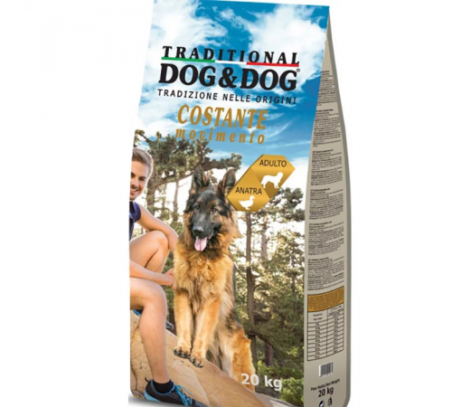 Dog&Dog Movimento Anatra сухой корм для собак 20 кг