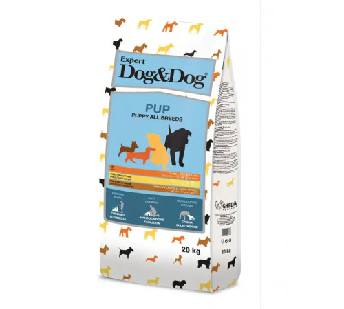Dog&Dog Expert Pup корм для щенков всех пород птица 20 кг