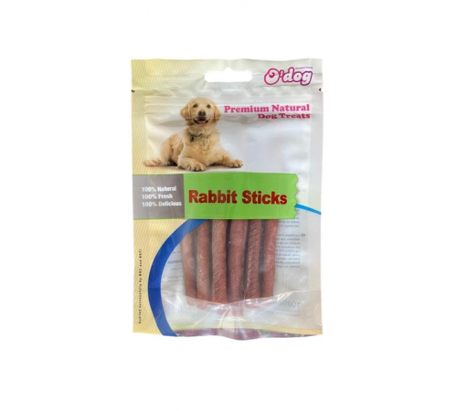 O’Dog Rabbit Sticks палочки из кролика для собак 13 см 100 г
