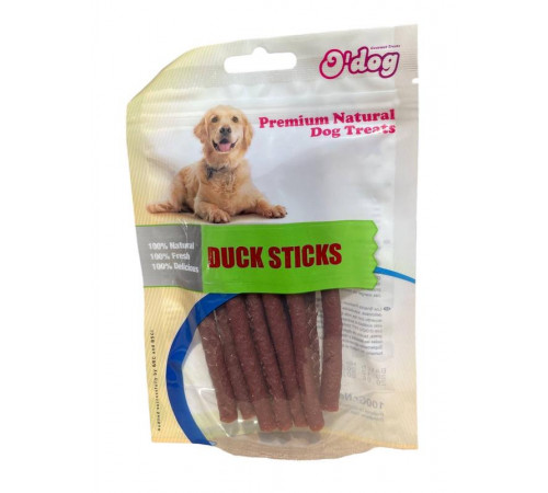O’Dog Duck Sticks утиные палочки для собак 100 г