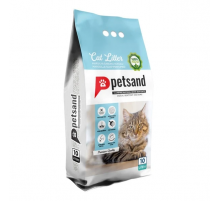 PetSand комкующийся наполнитель для кошек с ароматом мыла Марсель 10 л