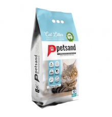 PetSand комкующийся наполнитель для кошек с ароматом мыла Марсель 10 л