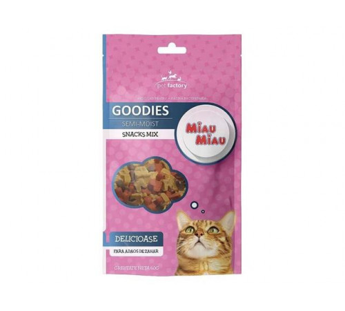 MIAU MIAU Snacks Mix лакомства для кошек 60 г