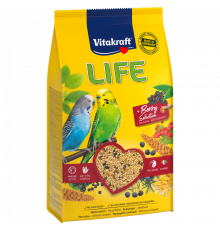 Vitakraft LIFE корм для волнистых попугаев 800 г