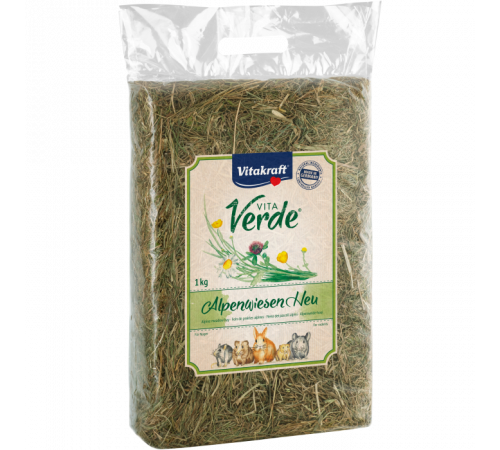 Vitakraft Vita Verde® Alpenwiesen-Heu сено альпийских лугов для грызунов 1 кг