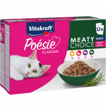 Poésie® Classique Multipack Meaty Choice влажный корм для взрослых кошек 12 × 85 г