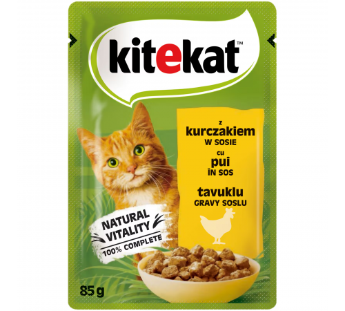 Kitekat Курица 85 г