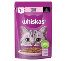 WHISKAS Лосось в соусе 85 г