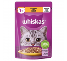 WHISKAS Курица в желе 85 г