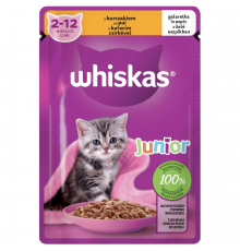 WHISKAS Junior Курица 85 г