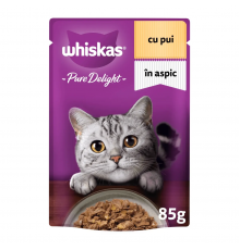 WHISKAS Pure Delight Курица в желе 85 г