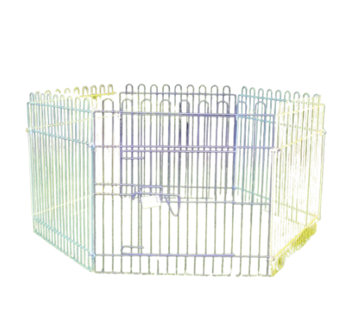 AnimAll манеж-вольер для щенков 3000, металлический, 6 секций 62×62 см