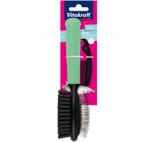 Щетка для кошек, двусторонняя.