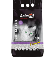 AnimAll Бентонитовый Наполнитель для кошачьего туалета с ароматом лаванды 10 Л