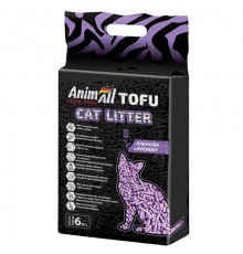 AnimAll Tofu Соевый наполнитель с ароматом лаванды 6л.
