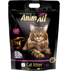 AnimAll Наполнитель силикагелевый "Фиолетовый аметист" 15л