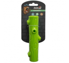 AnimAll GrizZzly Игрушка хрустящая палочка, зеленая