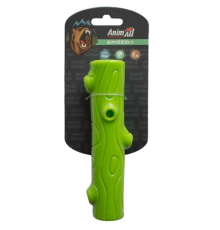AnimAll GrizZzly Игрушка хрустящая палочка, зеленая