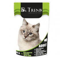 Dr.Trend Консервы для кошек с чувствительным пищеварением (Ягненок) 85гр