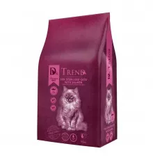 Dr. Trend Sterilised, с лососем для кошек, 1кг