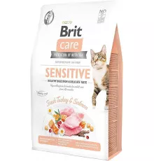 Brit Care Cat GF Sensitive Turkey Salmon 2кг