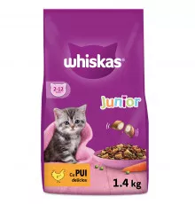 Сухой корм для кошек Whiskas, Junior, Курица