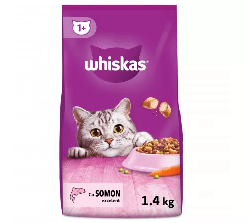 Сухой корм для кошек Whiskas, Лосось
