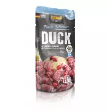 Консервы для собак Belcando Duck с уткой, рисом и клюквой 125гр