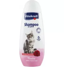 Vitakraft Neutro Gatto шампунь для кошек с запахом розы 250мл