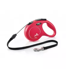 Flexi Поводок-рулетка Classic M Cord 5m (до 20кг)