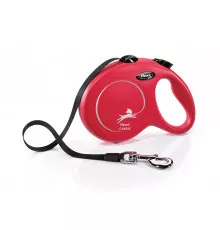 Поводок-рулетка Flexi Classic L Tape 5 m (до 50кг)