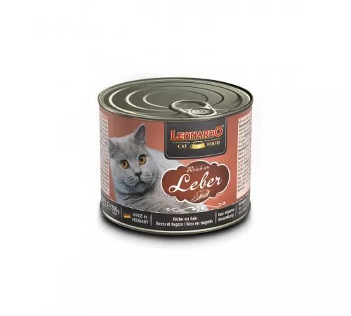 Leonardo Rich in Liver паштет с печенью 200гр. Leonardo Rich in Liver паштет с печенью 200гр.
